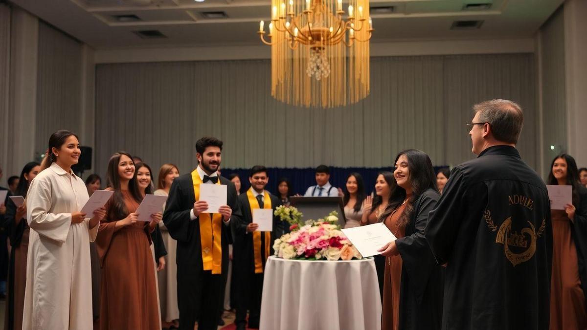 Cobertura e Entrega dos Diplomas